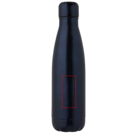 Cove 500 ml RCS-zertifizierte vakuumisolierte Edelstahlflasche - navy – Bild 7