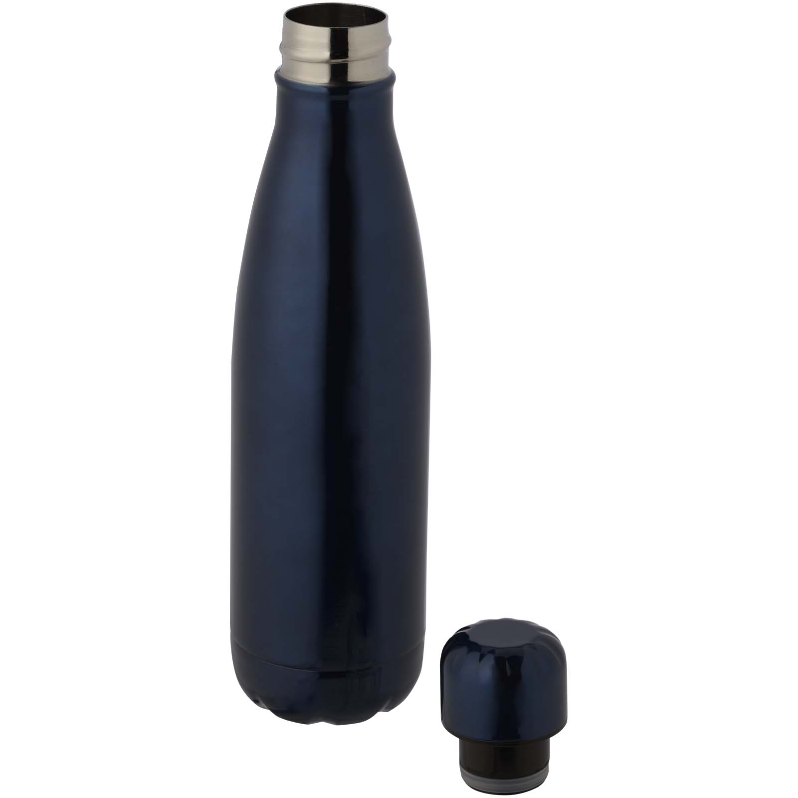 Cove 500 ml RCS-zertifizierte vakuumisolierte Edelstahlflasche - navy - Extra 1