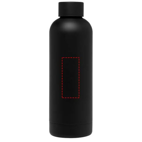 Spring 500 ml RCS-zertifizierte Kupfer-Vakuum Isolierflasche aus recyceltem Edelstahl - schwarz – Bild 10