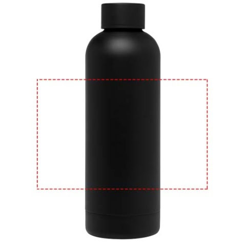 Spring 500 ml RCS-zertifizierte Kupfer-Vakuum Isolierflasche aus recyceltem Edelstahl - schwarz – Bild 9