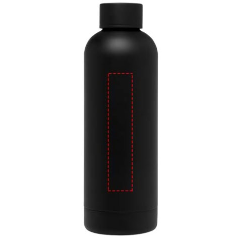 Spring 500 ml RCS-zertifizierte Kupfer-Vakuum Isolierflasche aus recyceltem Edelstahl - schwarz – Bild 11