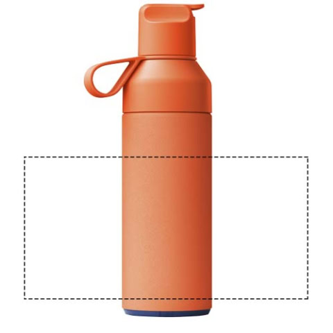 Ocean Bottle GO 500 ml vakuumisolierte Flasche - sonnenorange – Bild 8