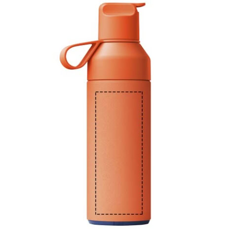Ocean Bottle GO 500 ml vakuumisolierte Flasche - sonnenorange – Bild 6