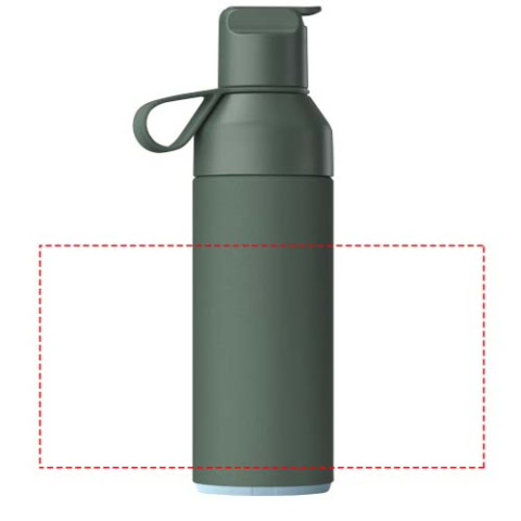 Ocean Bottle GO 500 ml vakuumisolierte Flasche - waldgrün – Bild 7