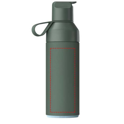 Ocean Bottle GO 500 ml vakuumisolierte Flasche - waldgrün – Bild 8