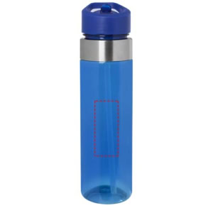 Dylan 650 ml Tritan Flasche mit Ausgussdeckel - blau – Bild 5
