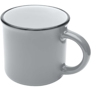 Bari Keramiktasse 240 ml - grau - Hauptfoto