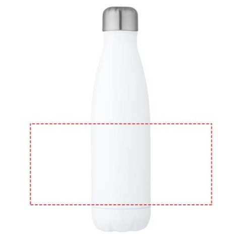Cove 500 ml RCS-zertifizierte vakuumisolierte Edelstahlflasche - weiss – Bild 12