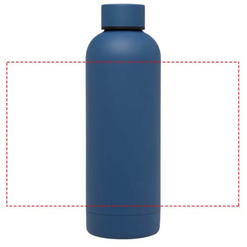 Spring 500 ml RCS-zertifizierte Kupfer-Vakuum Isolierflasche aus recyceltem Edelstahl - Ozeanblau – Bild 12