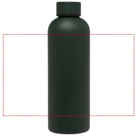 Spring 500 ml RCS-zertifizierte Kupfer-Vakuum Isolierflasche aus recyceltem Edelstahl - green flash – Bild 12