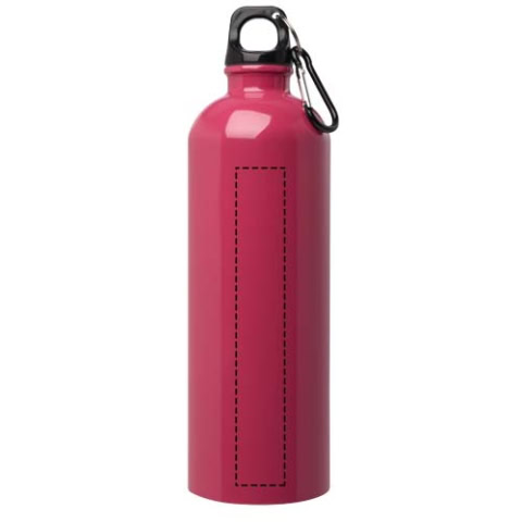 Oregon 750 ml RCS-zertifizierte, einwandige Trinkflasche aus Edelstahl mit Karabinerhaken - magenta – Bild 9