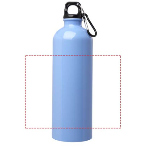 Oregon 750 ml RCS-zertifizierte, einwandige Trinkflasche aus Edelstahl mit Karabinerhaken - wolkenblau – Bild 6