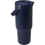 Bronx 900 ml RCS-zertifizierter Kupfer-Vakuum Isolierbecher aus Edelstahl mit Doppelfunktionsdeckel - navy - Hauptfoto