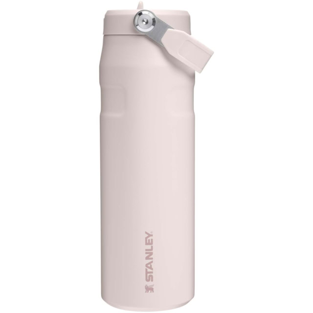 Stanley IceFlow™ 2.0 700 ml Flasche mit Flip-Trinkhalm - hellrosa - Vorderseite