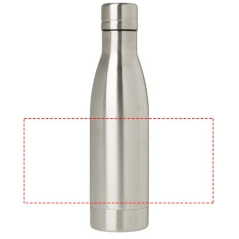 Vasa RCS-zertifizierte Kupfer-Vakuum Isolierflasche aus recyceltem Edelstahl, 500 ml - silber – Bild 12