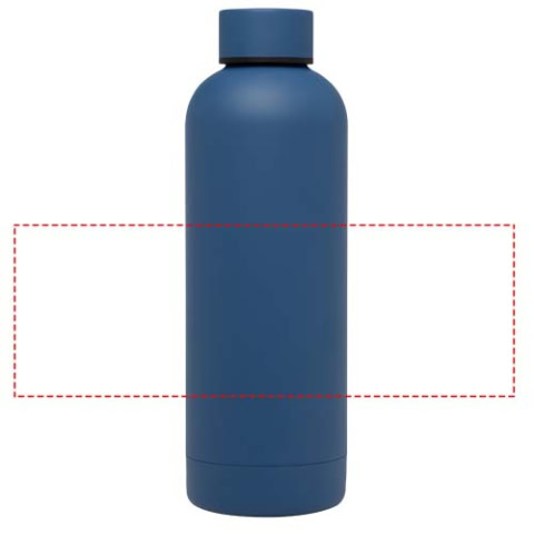 Spring 500 ml RCS-zertifizierte Kupfer-Vakuum Isolierflasche aus recyceltem Edelstahl - Ozeanblau – Bild 13