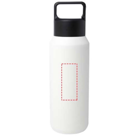 Astra 600 ml RCS-zertifizierte Kupfer-Vakuum Isolierflasche aus recyceltem Edelstahl (Kohlensäure geeignet) - weiss – Bild 8