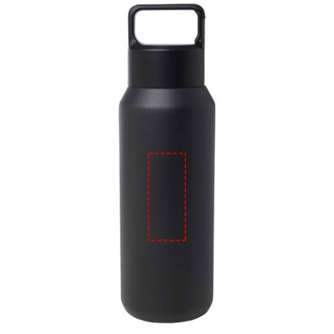 Astra 600 ml RCS-zertifizierte Kupfer-Vakuum Isolierflasche aus recyceltem Edelstahl (Kohlensäure geeignet) - schwarz – Bild 8
