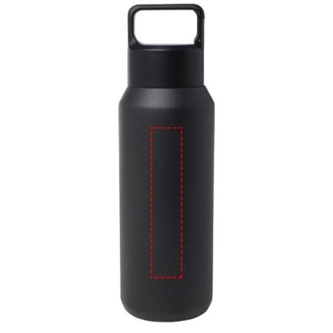 Astra 600 ml RCS-zertifizierte Kupfer-Vakuum Isolierflasche aus recyceltem Edelstahl (Kohlensäure geeignet) - schwarz – Bild 9