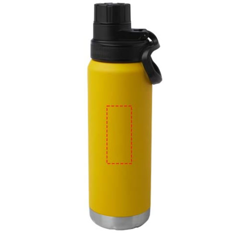 Fortis 700 ml RCS-zertifizierte Kupfer-Vakuum Isolierflasche aus recyceltem Edelstahl (Kohlensäure geeignet) - ocker – Bild 9