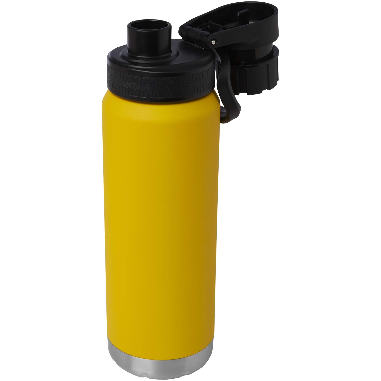 Fortis 700 ml RCS-zertifizierte Kupfer-Vakuum Isolierflasche aus recyceltem Edelstahl (Kohlensäure geeignet) - ocker - Extra 2
