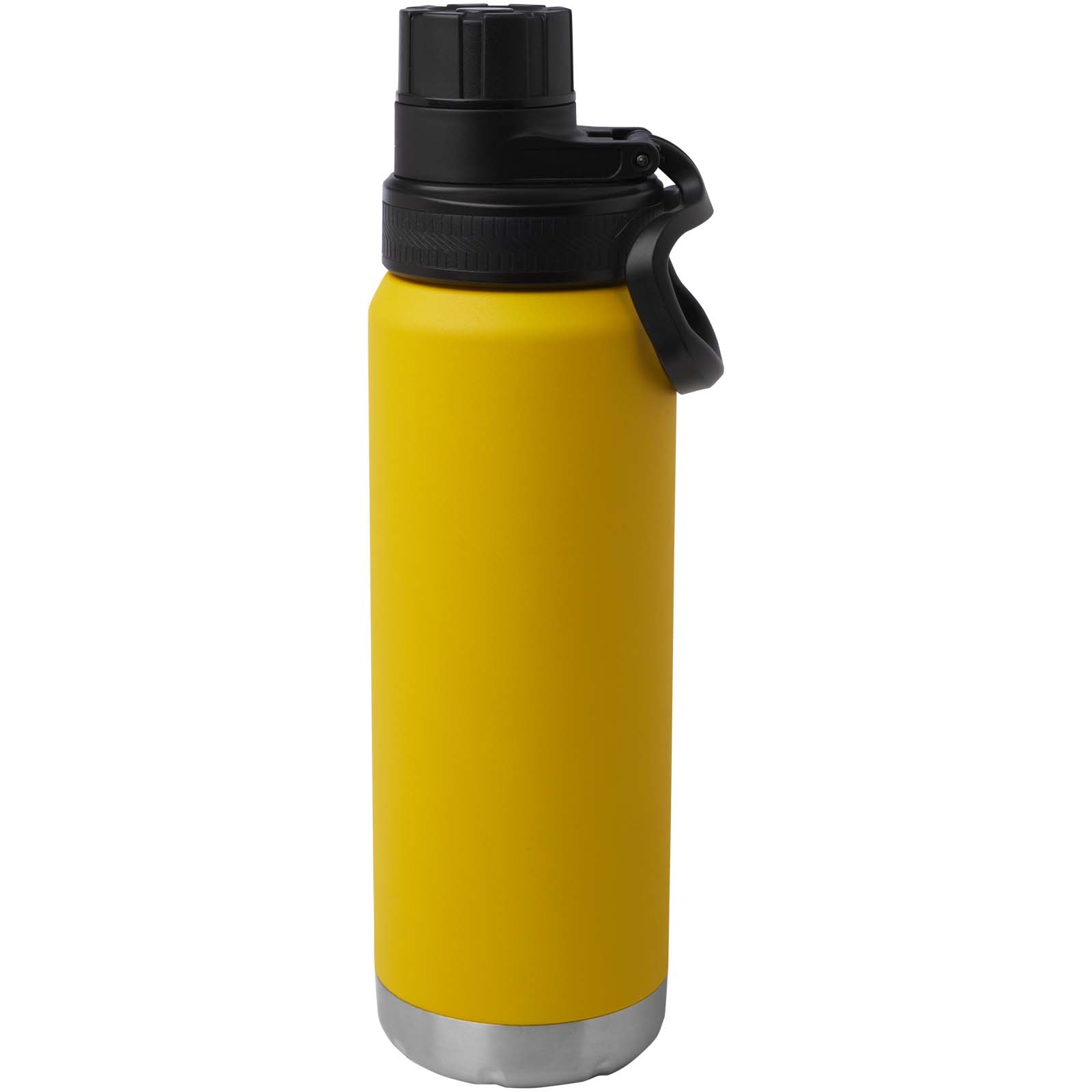 Fortis 700 ml RCS-zertifizierte Kupfer-Vakuum Isolierflasche aus recyceltem Edelstahl (Kohlensäure geeignet) - ocker - Vorderseite
