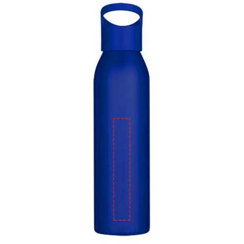 Sky 650 ml RCS-zertifizierte, einwandige Trinkflasche aus recyceltem Edelstahl - blau – Bild 5