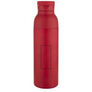 Illuminate 650 ml RCS doppelwandige Isolierflasche aus recyceltem Edelstahl - rot – Bild 8