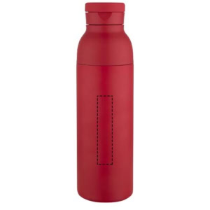 Illuminate 650 ml RCS doppelwandige Isolierflasche aus recyceltem Edelstahl - rot – Bild 11