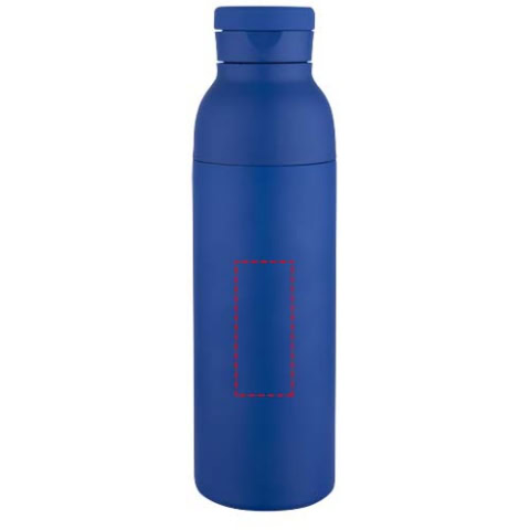 Illuminate 650 ml RCS doppelwandige Isolierflasche aus recyceltem Edelstahl - royalblau – Bild 8