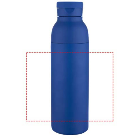 Illuminate 650 ml RCS doppelwandige Isolierflasche aus recyceltem Edelstahl - royalblau – Bild 9