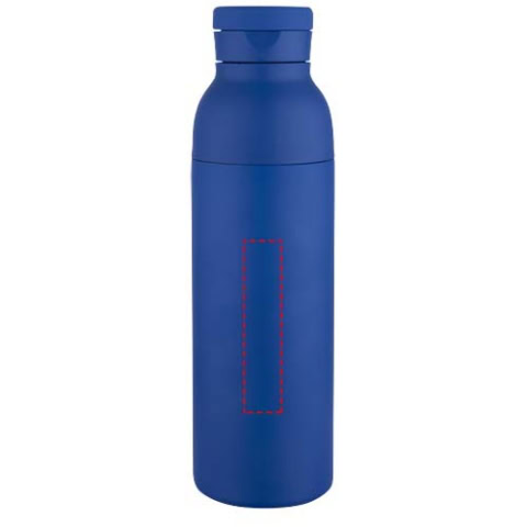 Illuminate 650 ml RCS doppelwandige Isolierflasche aus recyceltem Edelstahl - royalblau – Bild 11