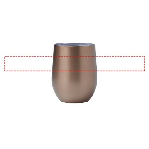 Corzo 350 ml RCS-zertifizierter Kupfer-Vakuum Isolierbecher aus recyceltem Edelstahl - bronze – Bild 13