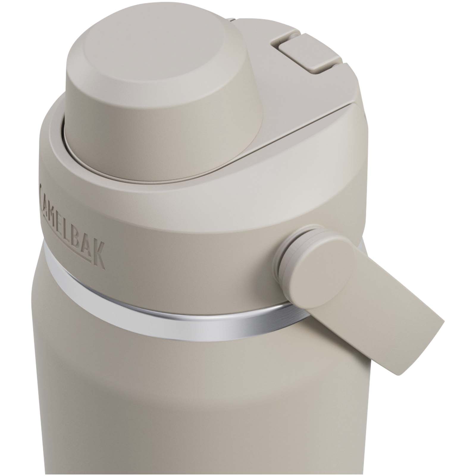 Camelbak® Thrive Chug VSS 740 ml Trinkflasche aus Edelstahl mit Schraubverschluss - hellgrau - Detail 2
