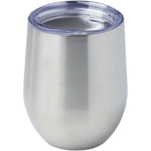 Corzo 350 ml RCS-zertifizierter Kupfer-Vakuum Isolierbecher aus recyceltem Edelstahl – silber