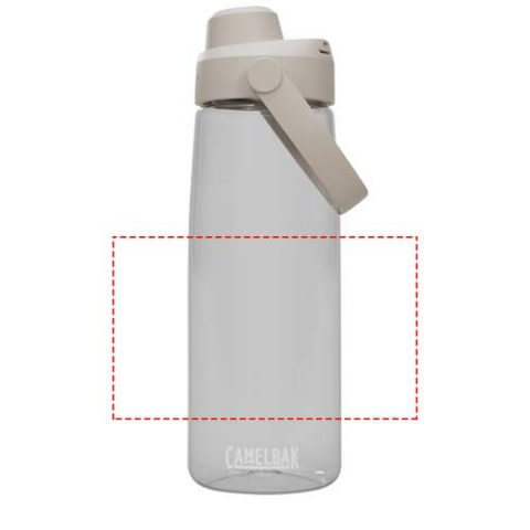 Camelbak® Thrive Chug 740 ml Tritan Renew Trinkflasche mit Schraubverschluss - transparent klar – Bild 6