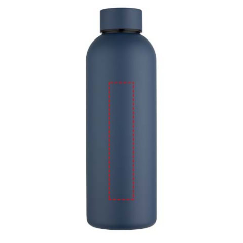 Spring 750 ml RCS-zertifizierte einwandige Trinkflasche aus recyceltem Edelstahl - hale blau – Bild 7