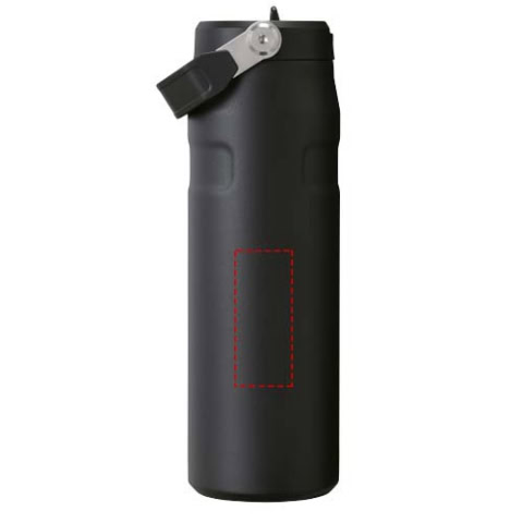 Stanley IceFlow™ 2.0 700 ml Flasche mit Flip-Trinkhalm - schwarz – Bild 7