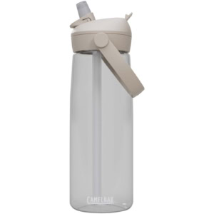 Camelbak® Thrive Flip 750 ml Tritan Renew Trinkflasche mit Flip Strohhalm – transparent klar