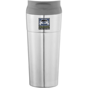 Zissou 500 ml Isolierbecher - silber - Logo 1