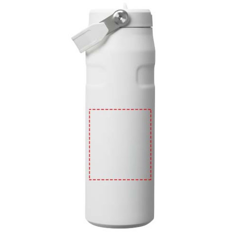 Stanley IceFlow™ 2.0 700 ml Flasche mit Flip-Trinkhalm - weiß gefrosted – Bild 7