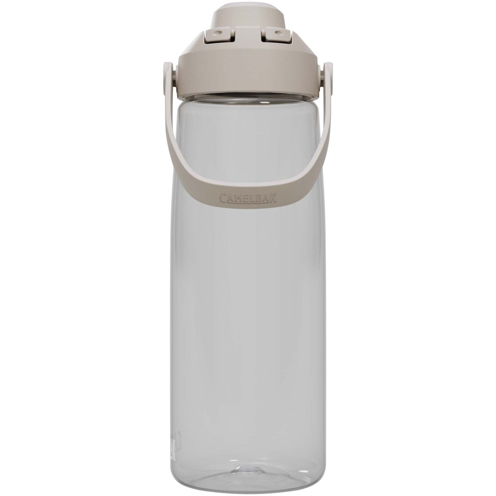 Camelbak® Thrive Chug 740 ml Tritan Renew Trinkflasche mit Schraubverschluss - transparent klar - Vorderseite