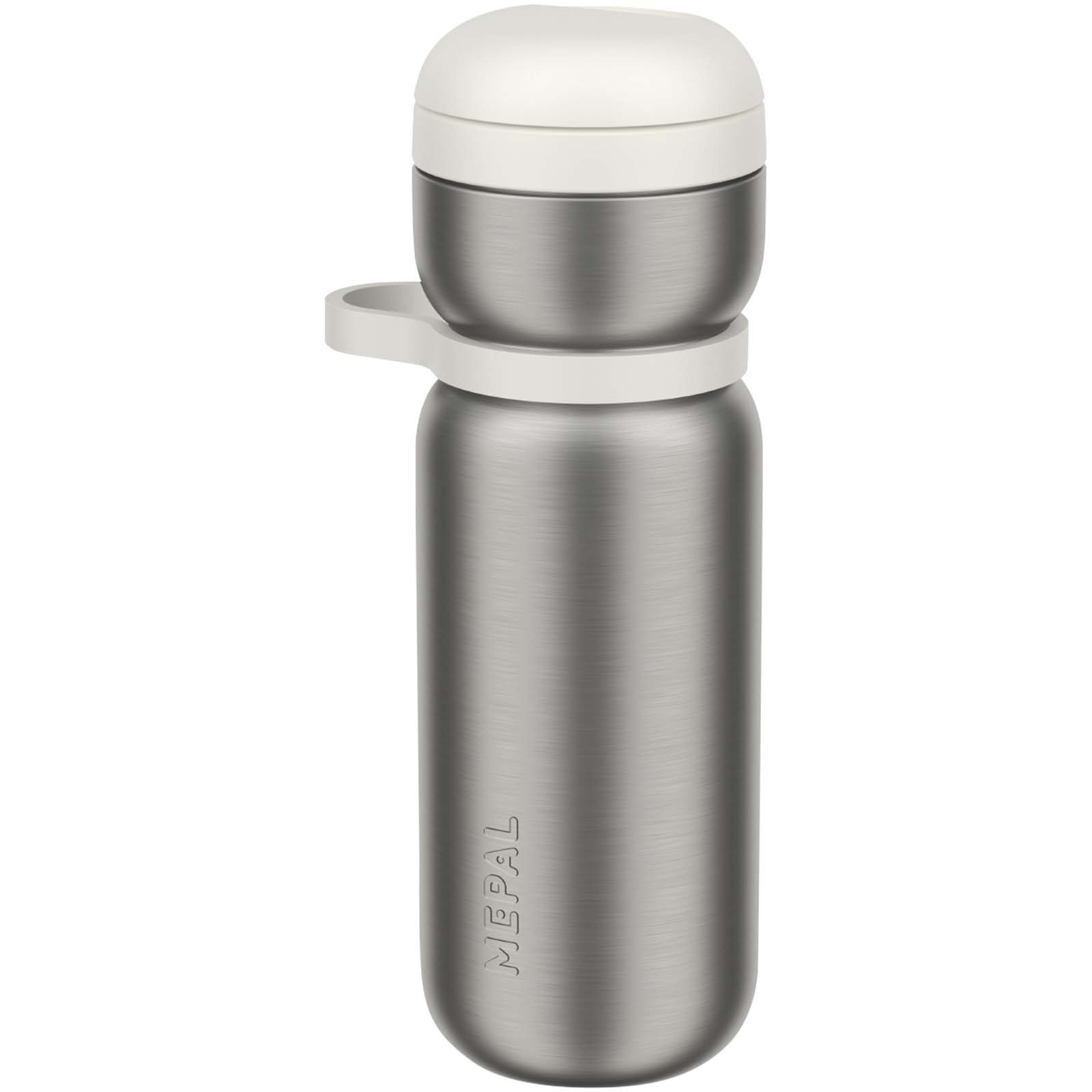 Mepal Twist 600 ml Thermo-Sportflasche - weiss - Vorderseite