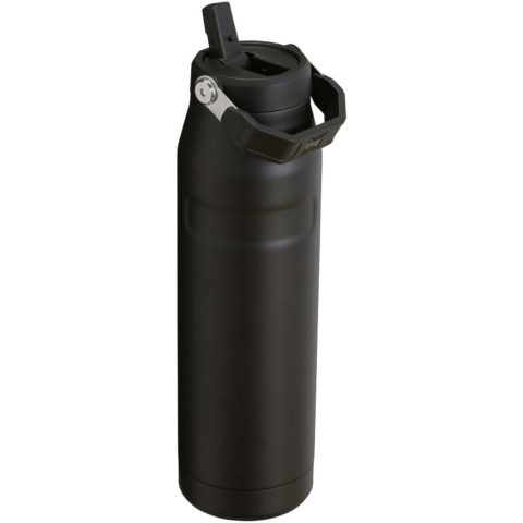 Stanley IceFlow™ 2.0 1060 ml Flasche mit Flip-Trinkhalm - schwarz - Hauptfoto