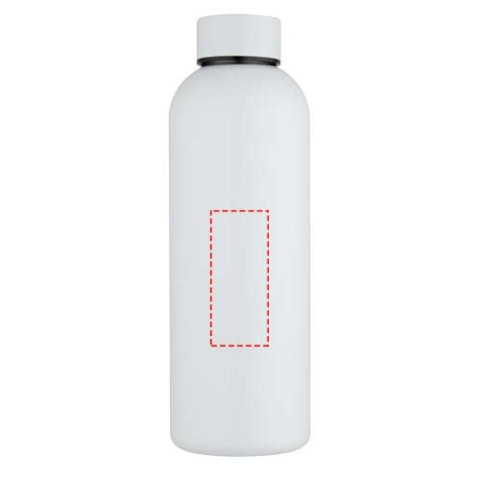 Spring 750 ml RCS-zertifizierte einwandige Trinkflasche aus recyceltem Edelstahl - weiss – Bild 7