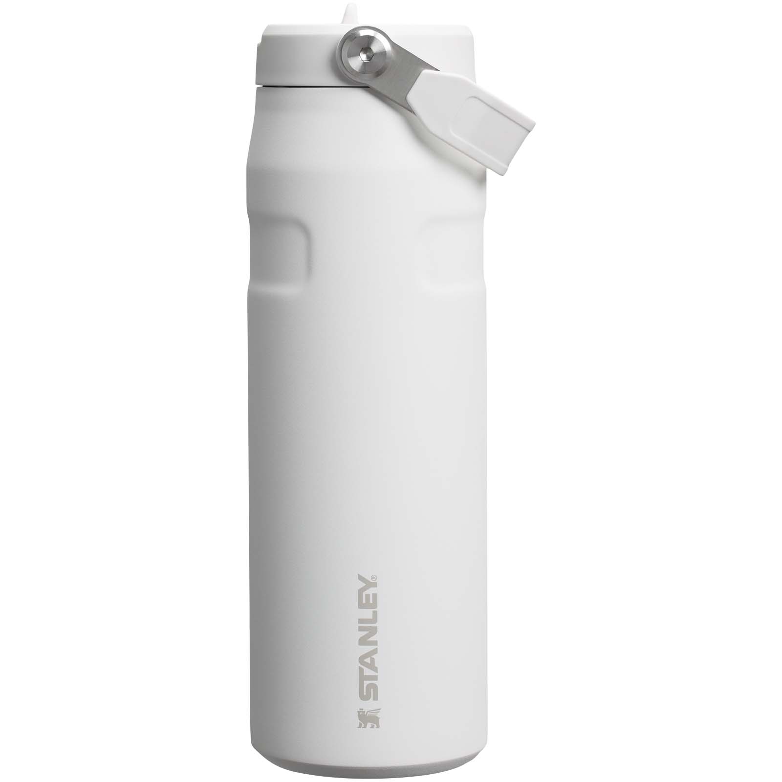 Stanley IceFlow™ 2.0 700 ml Flasche mit Flip-Trinkhalm - weiß gefrosted - Vorderseite