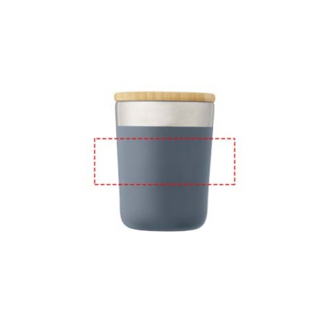 Lagan 330 ml Kupfer-Vakuum Isolierbecher mit Bambusdeckel - eisblau – Bild 13