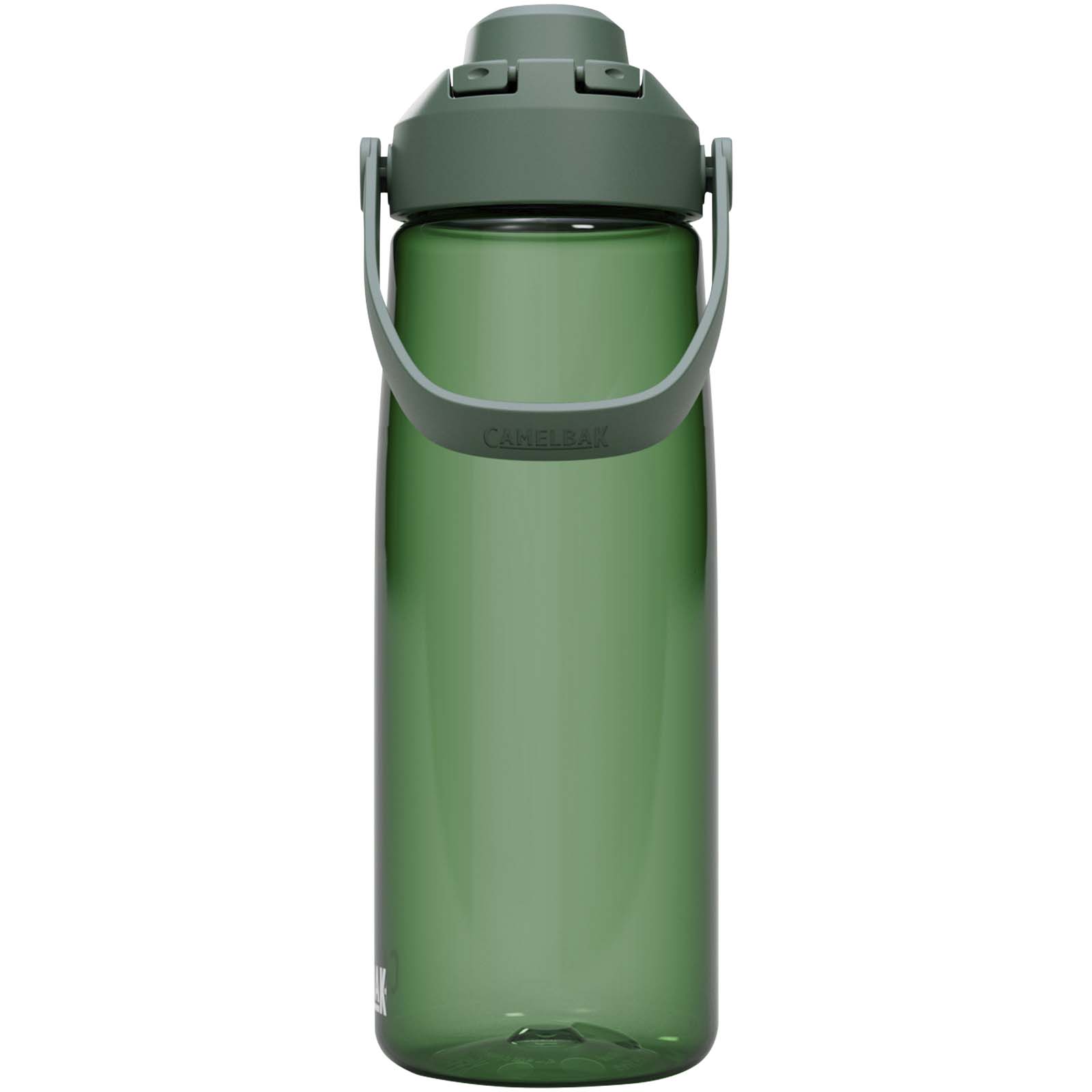 Camelbak® Thrive Chug 740 ml Tritan Renew Trinkflasche mit Schraubverschluss - waldgrün - Vorderseite