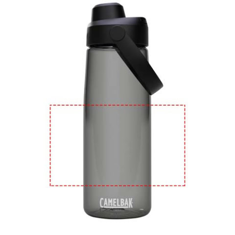 Camelbak® Thrive Chug 740 ml Tritan Renew Trinkflasche mit Schraubverschluss - charcoal – Bild 6