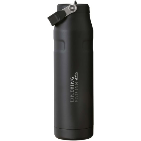 Stanley IceFlow™ 2.0 1060 ml Flasche mit Flip-Trinkhalm - schwarz - Logo 1